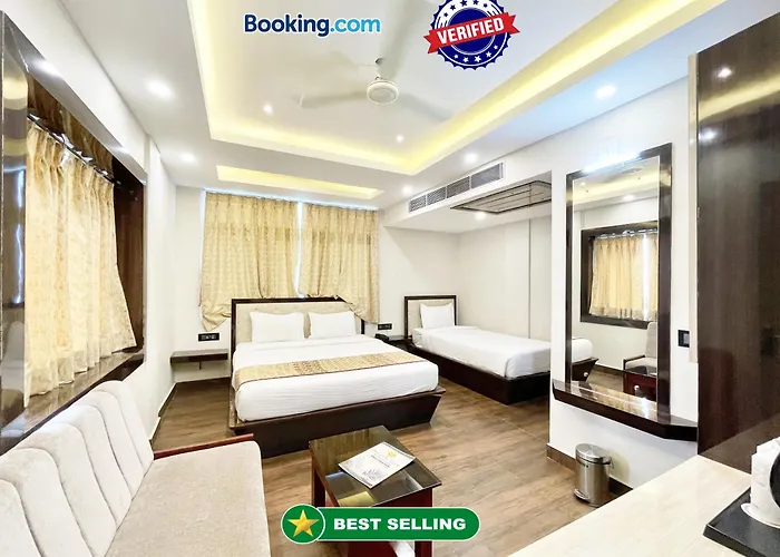 Hotel A One Pride ! Puri Fully-Air-Conditioned-Hotel Near-Sea-Beach-&-Temple With-Lift-And-Parking-Facility Restaurant-Availability